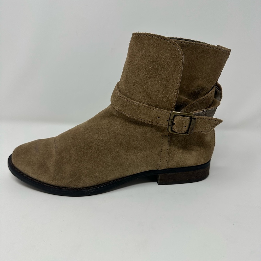 Sam Edelman MALONE Brown Leather Ankle Booties Women’s  Size 7M